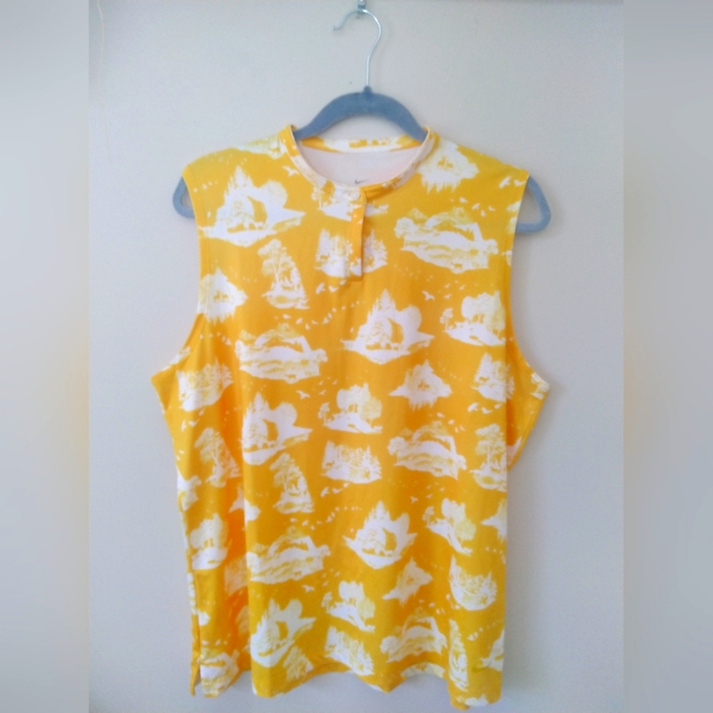 Nike DRI fit sleeveless golf tee